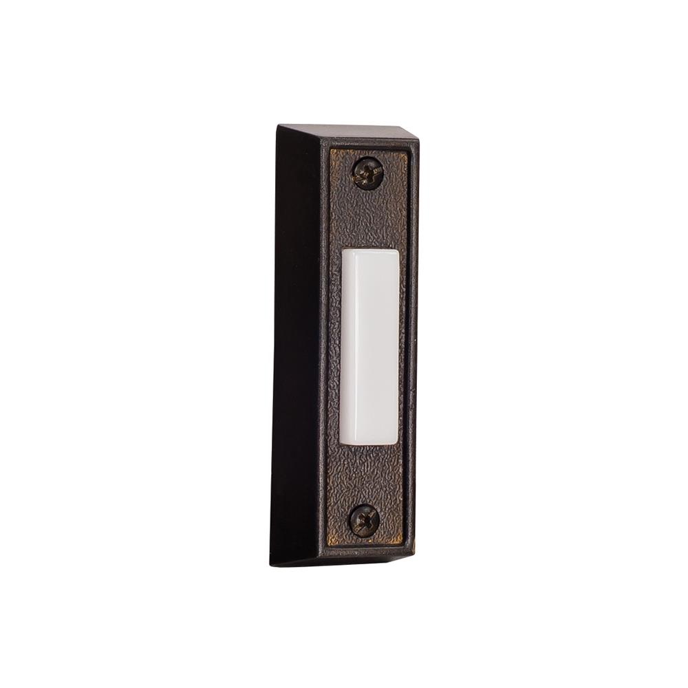 Craftmade BS6-BZ Surface Mount Rectangle Lighted Push Button